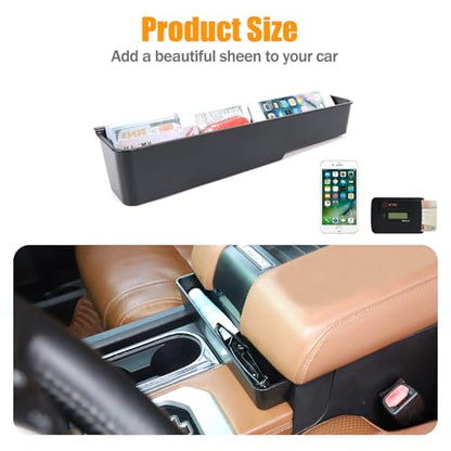 Car Center Console Armrest Box Storage Box Organizer Compatible with Toyota Tundra 2014