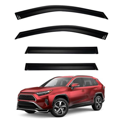 4pcs Window Visors Rain Guards for 2019 (2019-2025 RAV4/RAV4 Prime)