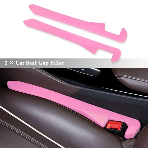2PCS Car Seat Gap Filler (Pink)
