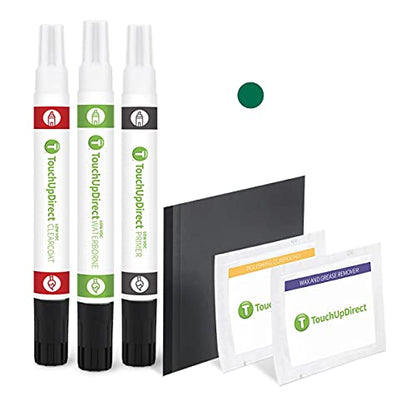 DAN Hakone Green Compatible with Toyota Exact Match Touch Up Paint Combo (Combo - Platinum Kit / Hakone Green)