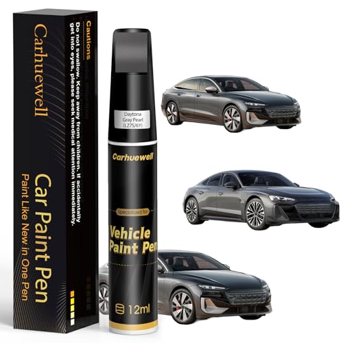 LZ7S/6Y) Daytona Gray Pearl Touch Up Paint Compatible with Audi
