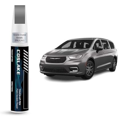 Car Touch Up Paint (Granite Crystal Metallic(PAU/LAU) for 2023 Pacifica/2023 Pacifica Plug-in Hybrid/2024 Voyager/2023 Voyager)