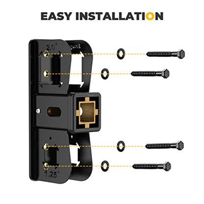 Hitch Wall Mount (2“/1.25” receiver)