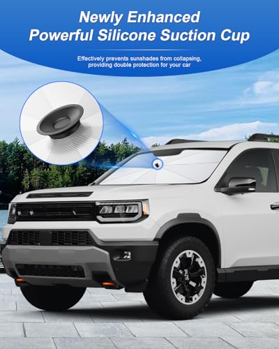 for 2026 2027 Honda Passport Car Windshield Sun Shade Umbrella (2026 2027 Passport)