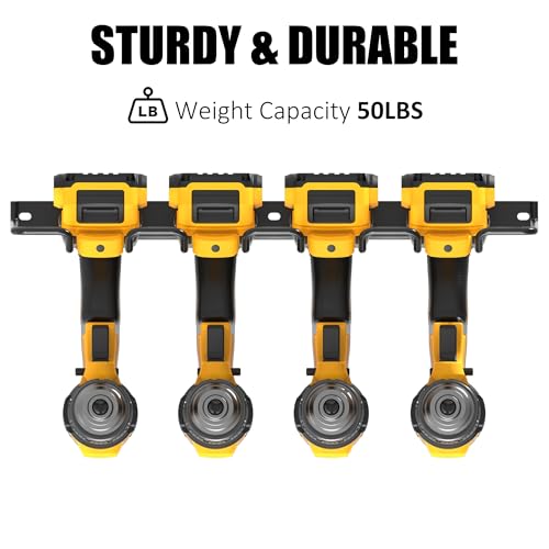 Wall Mounted Power Tool Organizer Holder (Power Tool Holder 2 Pack)