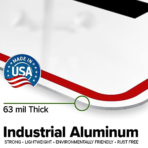 Custom Sign Custom Sign for Business (Header - Horizontal / 24x30 - Aluminum)