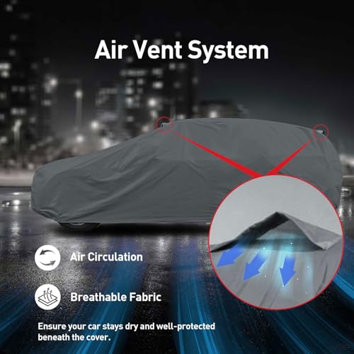 DaShield Ultimum Series Car Cover for Cadillac Series 75 1939 Town Car All Weather Protection Semi Custom Fit Dust (fits Cadillac Series 75 1939 Upgraded Material)