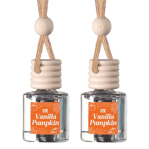 CANDECraftCo 2 Pack Hanging Car Air Freshener Diffuser for Essential Oils
