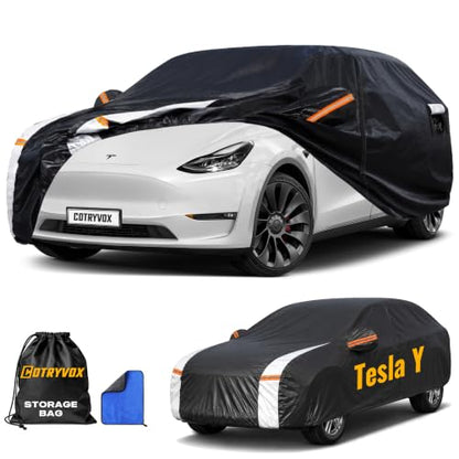 Multi Layer Custom Fit Car Cover for Tesla Model Y (Custom fit Tesla Model Y / SUV car cover)