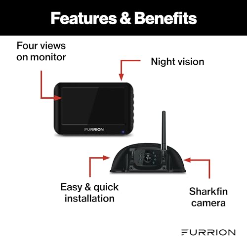 Vision S Wireless RV Backup Camera System (4.3 inch / Backup System)