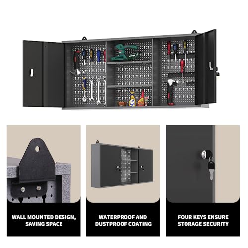 Metal Storage Organization System Set (03)
