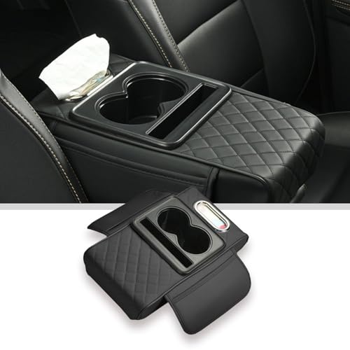 Car Arm Rest Cover Pad (Black)