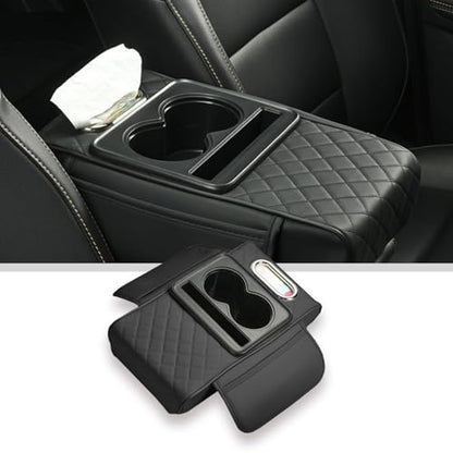 Car Arm Rest Cover Pad (Black)