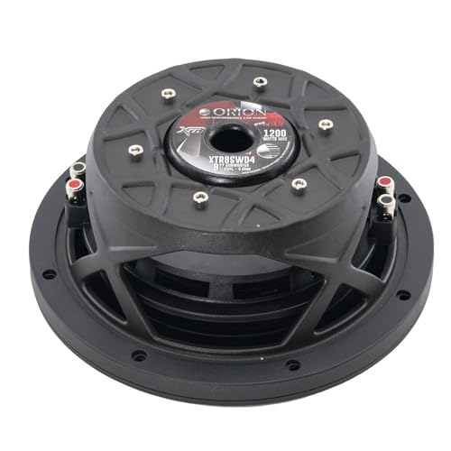 XTR8SWD4 XTR Series 8" Shallow Subwoofer (8" - DUAL 4 OHM)