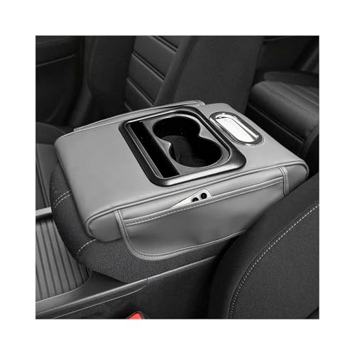 Car Center Console Armrest Pillow (Normal / Gray)