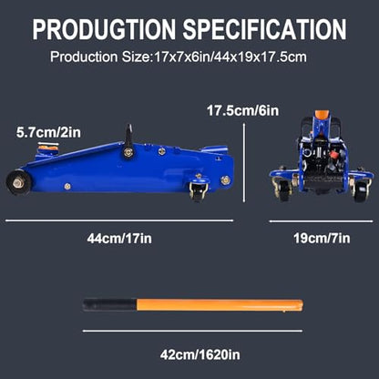 AAIN 2 Ton Heavy (Blue / 2 ton Single Pump)