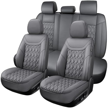 Car Seat Covers Full Set (Gray / Full Set)