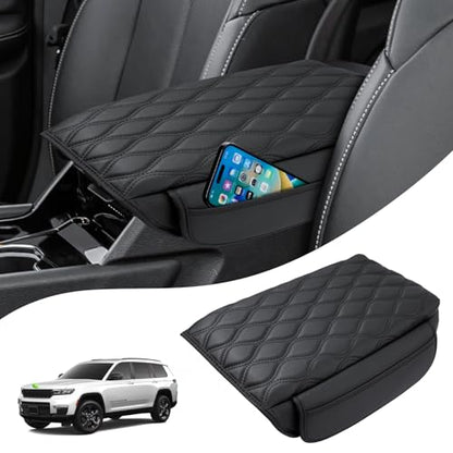 Center Console Cover for 2021 (21-26 Grand Cherokee L Armrest Cushion)