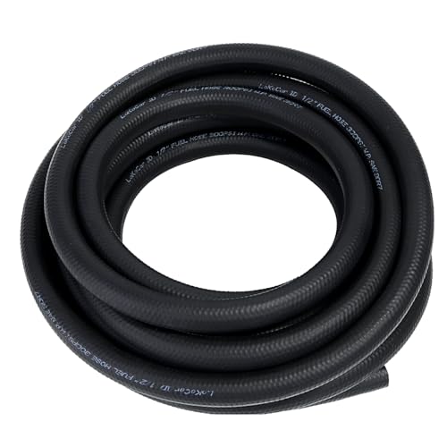 Rubber Fuel Hose Line Push Lock 1 (1/2" ID 25ft)