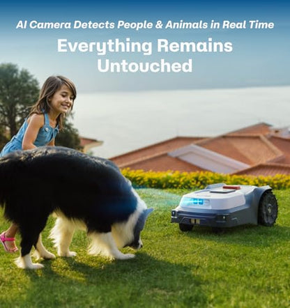T1200Pro Robot Lawn Mower with RTK Extension Cable for 0.37 Acre (T1200Pro+RTK Extension Cable)