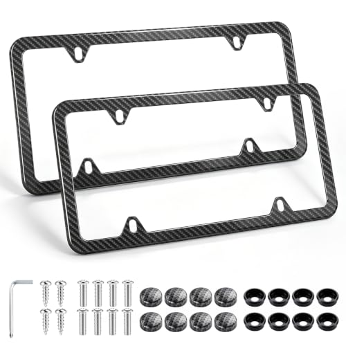 Carbon Fiber License Plate Frames (Carbon Fiber)