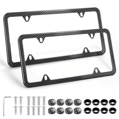 Carbon Fiber License Plate Frames (Carbon Fiber)