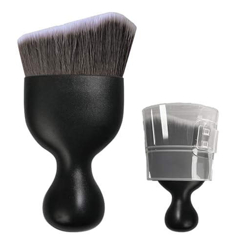 Car Detailing Brush (Brown/White / 1 PC)