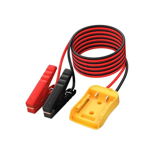 2FT 8AWG Car Jumper Cables with Adapter (2FT)