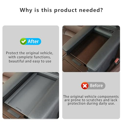 Silicone Center Console Armrest Cover for Toyota Sienna 2021 (Center Console Armrest Cover)
