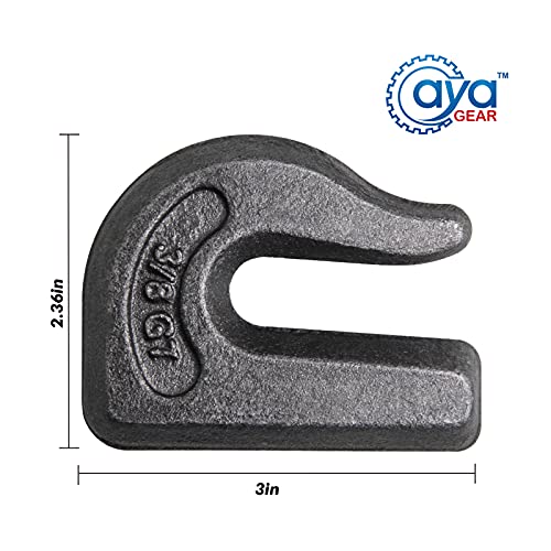 Weld on Grab Chain Hook 3 (6Pcs)