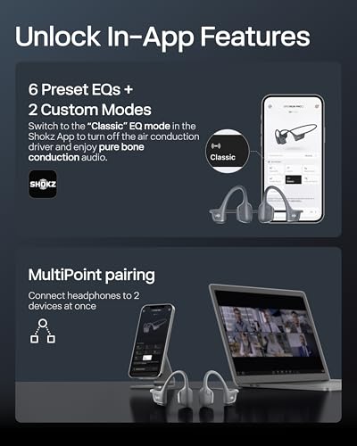 OpenRun Pro 2 Bone Conduction Bluetooth Sport Headphones (Black / Standard)