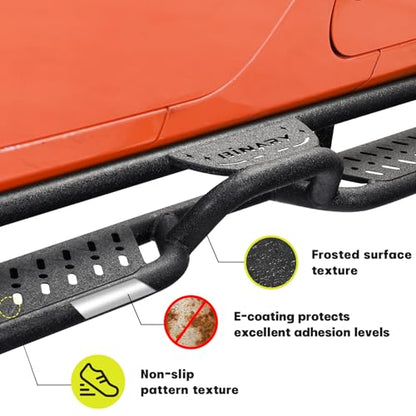 Side Steps Compatible with 2018 (18-26 JL 4 Doors)