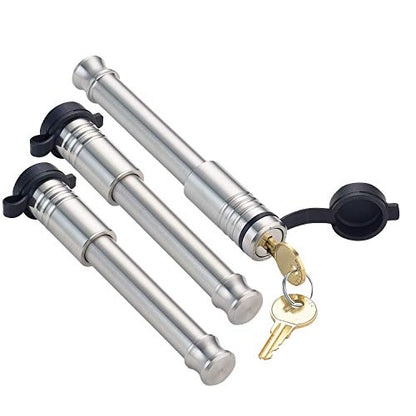 61672 | 3 Pack, Keyed Alike, Receiver Locks for 2" and 2.5" Receiver Class III, IV, V and Gen-Y Hitch Mega Duty 10K LB & 16K LB (Fits: 2" And 2.5" Receiver Class III, IV, & V / 3PK (3) Receiver Locks)