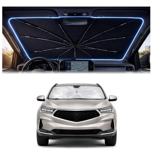Car Windshield Sun Shade Umbrella for Acura RDX 2019 (For Acura RDX 2019-2025)