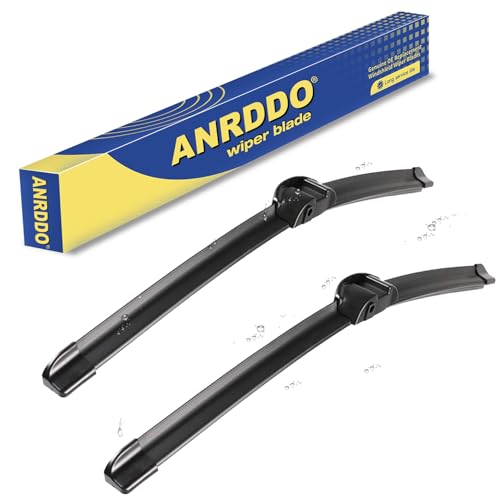 Front Wiper Blades 27"+27" Replacement for MBZ S CL Class 2007 (27"+27" A)