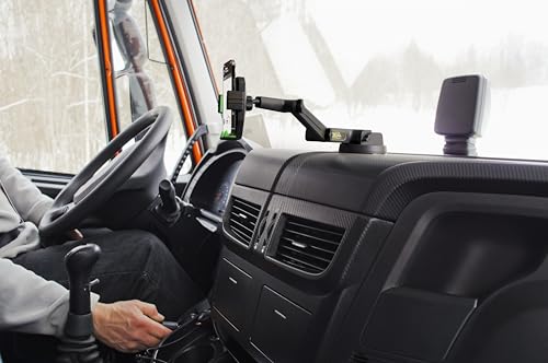 Cell Phone Mount for Truck Phone Holder for Truck Drivers (Green)