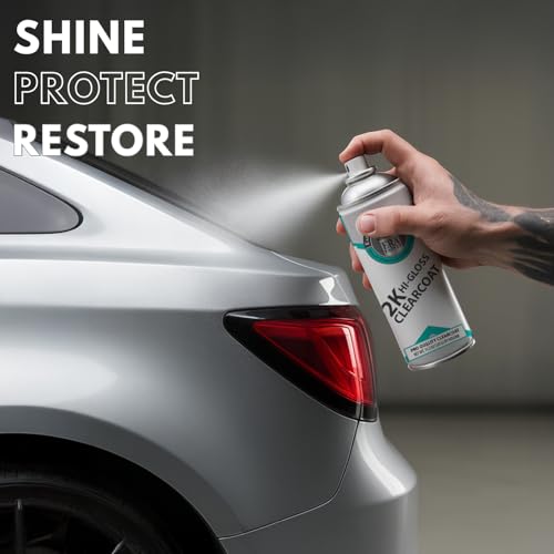 2K High Gloss Clear Coat Spray (1 Spray Can)