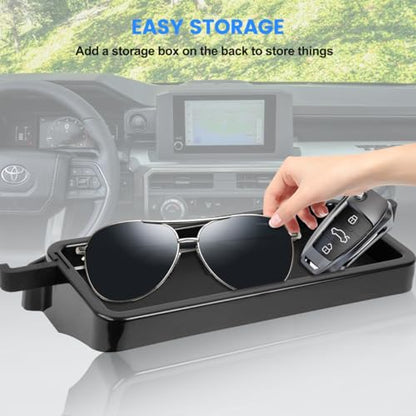 Car Phone Holder Compatible with Toyota Tacoma 2024 2025 Accessories 8 (2024 2025 Tacoma 8inch)