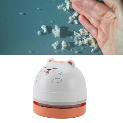 Mini Desktop Vacuum Cleaner AA Battery Powered