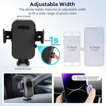 Car Phone Holder Fit for Honda CR (For Honda HR-V 2023-2026 7/9inch)