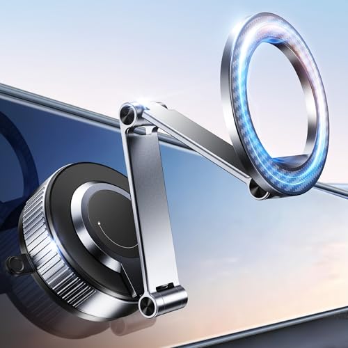 Magnetic Phone Holder for Car (Gray)