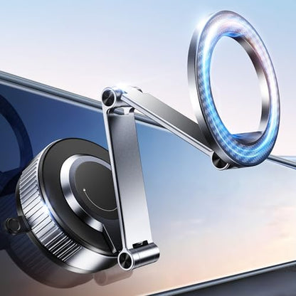 Magnetic Phone Holder for Car (Gray)