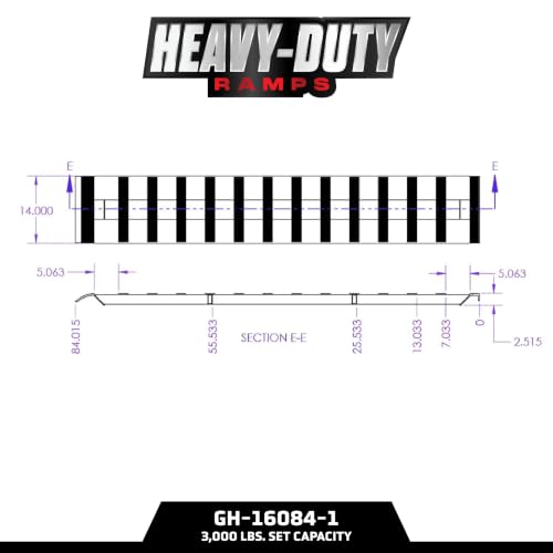 Heavy Duty Aluminum Loading Ramps (7')
