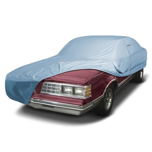 Car Cover Waterproof All Weather for 1978 (Sky Gray / 54. LeMans Wagon 1978-1981)