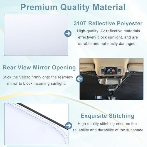 Premium Windshield Sun Shade for 2019 (for Ram 1500 2019-2026)