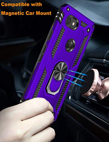 for Google Pixel 3A Case with Screen Protector (Purple / Google Pixel 3A)