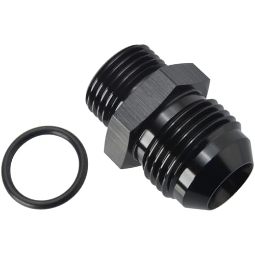 16AN Male Flare to 12AN ORB O (16AN to 12AN ORB / Black - 1PC)
