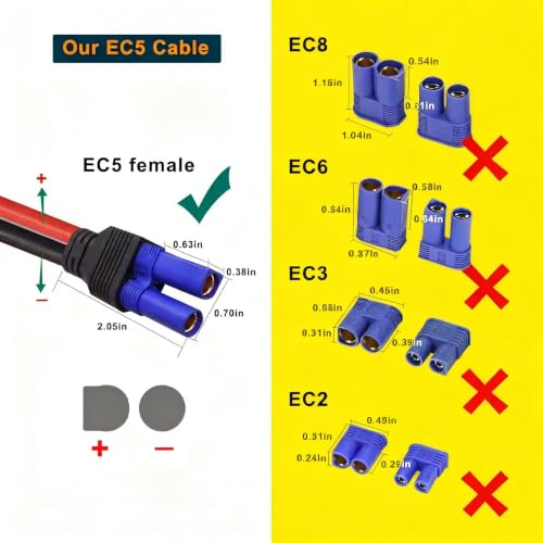 EC5 Jump Starter Cable (Direct)