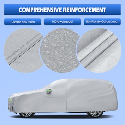Car Cover Multi (Silver / Custom Fit for BMW X5)