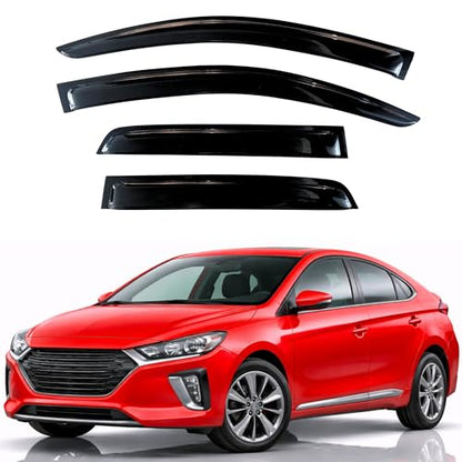 Rain Guards Window Visors for 2017 (2017-2022 Ioniq Hybrid)